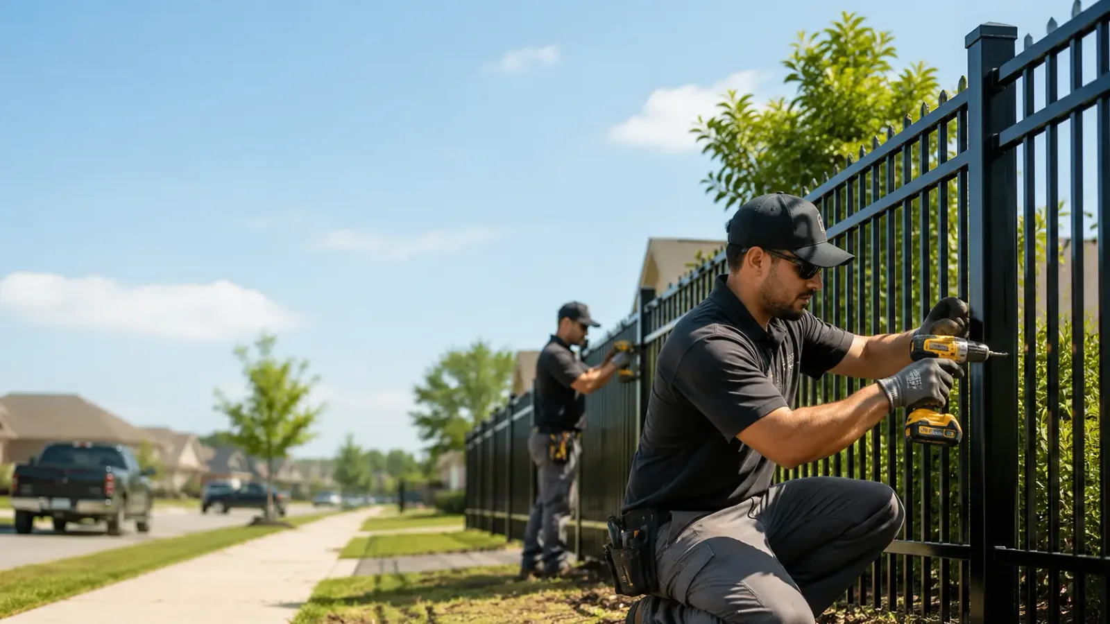 Metal Fence Installation in Farmer, OH